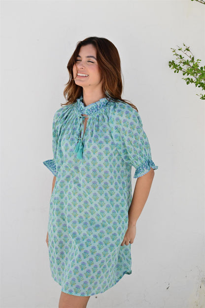 Juan Les Pins kort kjole mint