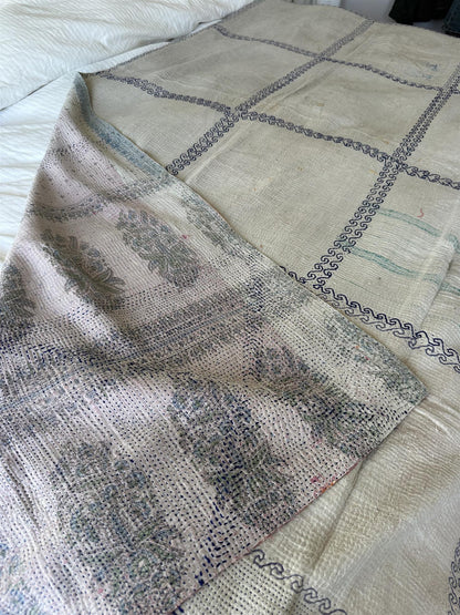 Teppe vintage kantha #108