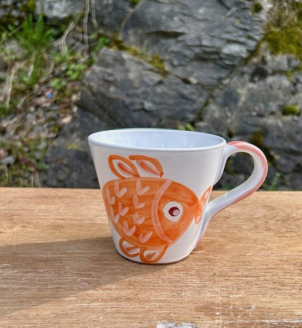 Goldfish kaffe-/tekopp H 9,5 cm
