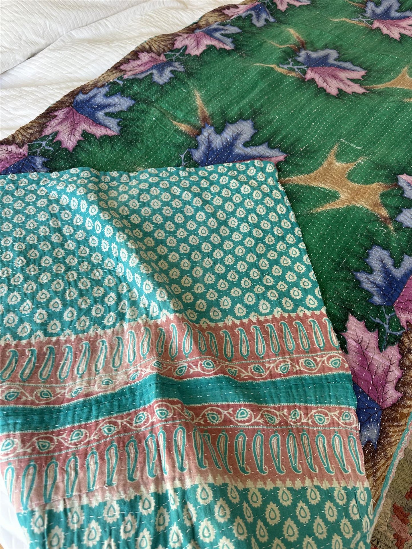 Teppe vintage kantha #107