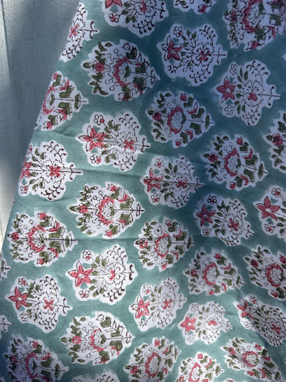 Kjøkkenhåndkle starfish blokkprint