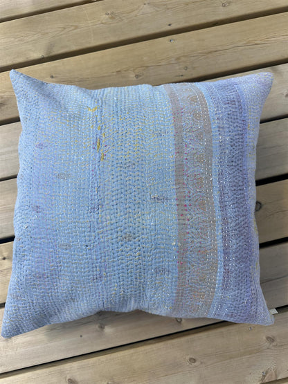 Putetrekk vintage kantha 50x50 cm Nr 121