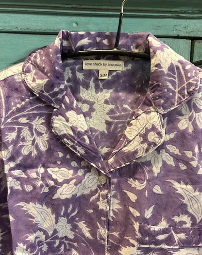 Pysjamas Colette purple