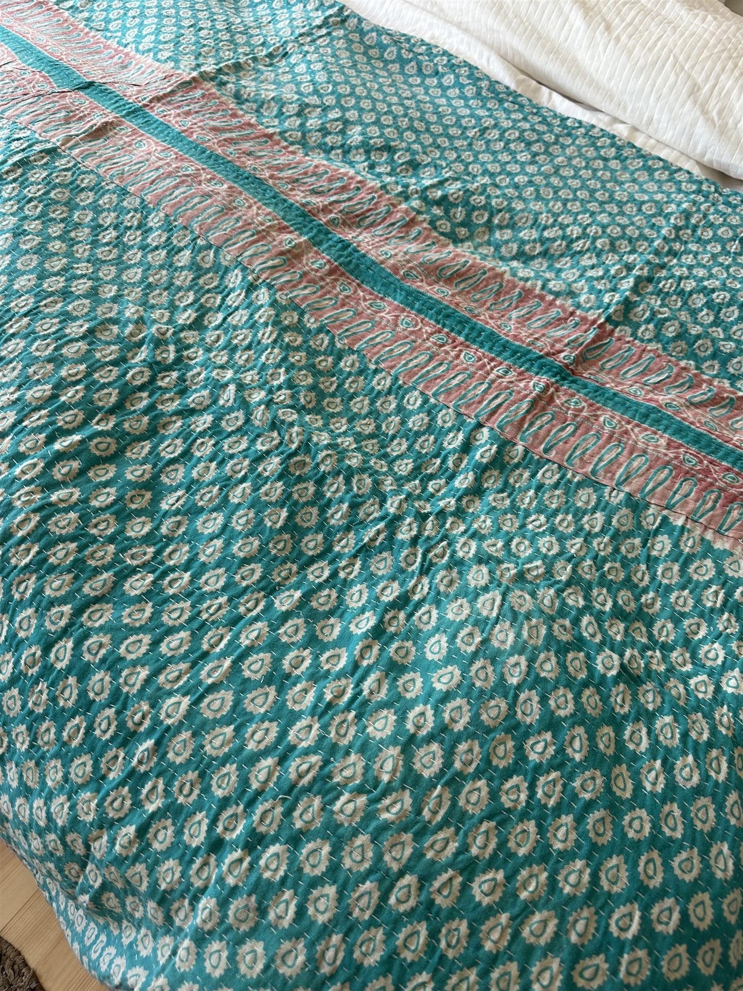 Teppe vintage kantha #107