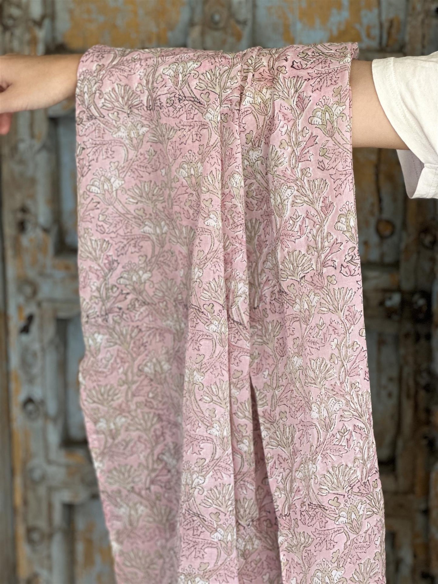 Nathalie Sarong 100% bomull  rosa