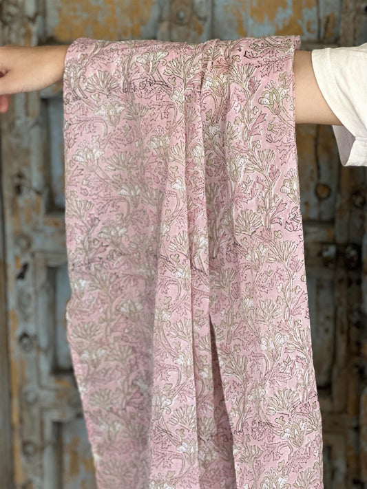 Nathalie Sarong 100% bomull  rosa