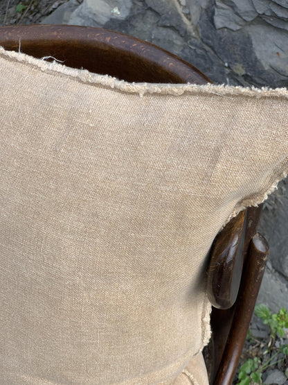 Putetrekk 100% lin 50x50 cm Camel