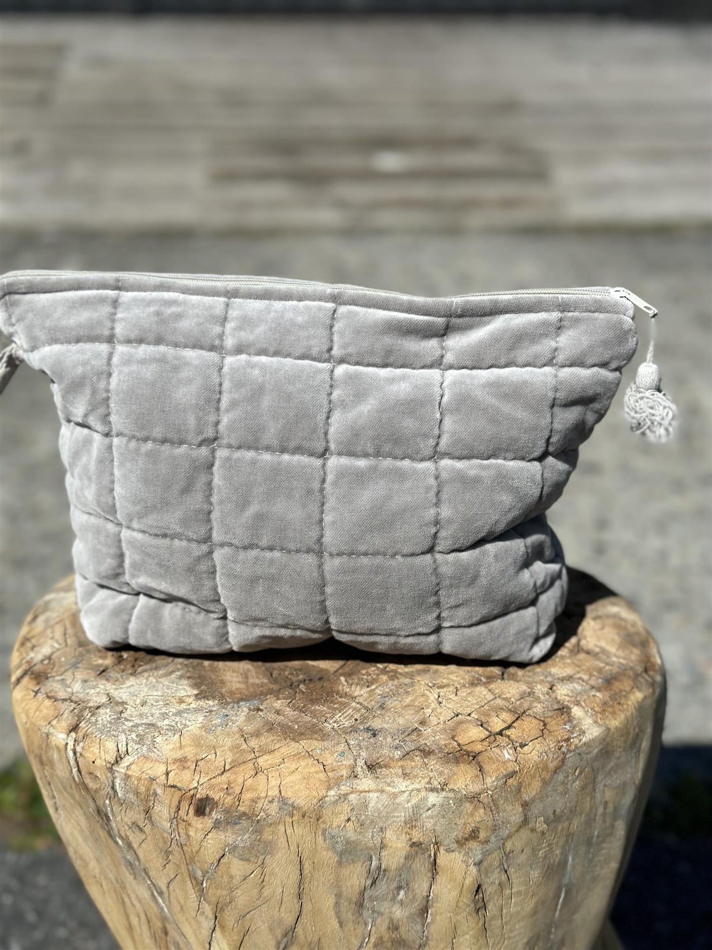 Toalettmappe velur Dove