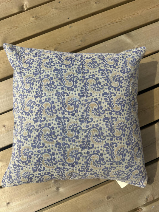 Putetrekk vintage kantha 50x50 cm Nr 119