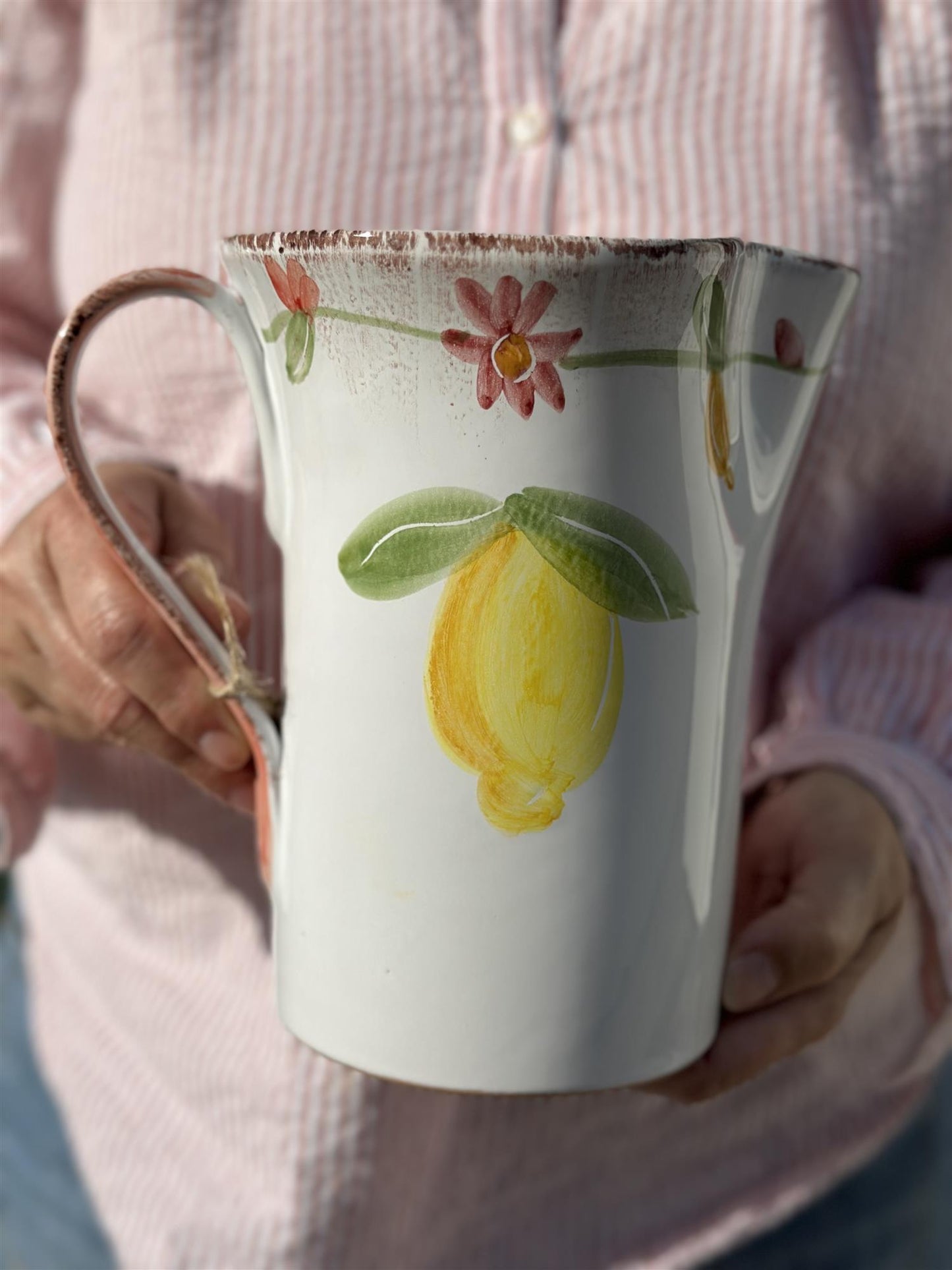 Limone mugge H 19 cm