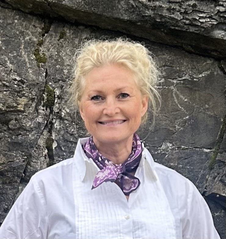 Caroline lite skjerf lilla
