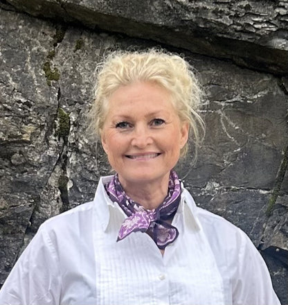 Caroline lite skjerf lilla