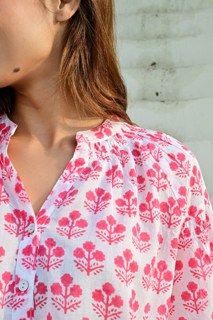 Eze bluse red