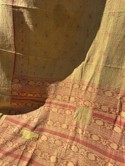 Teppe vintage kantha #113