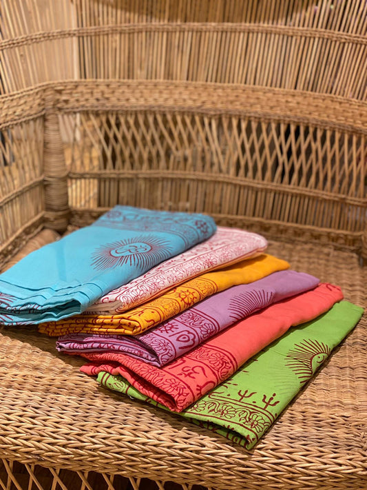 Goa Sarong 100% bomull  white