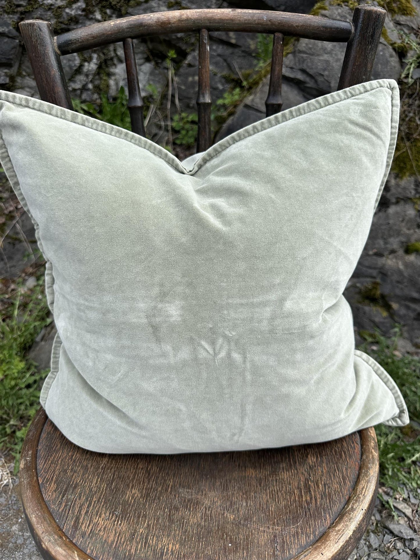 Putetrekk velur 50x50 cm Olivo