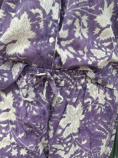 Pysjamas Colette purple