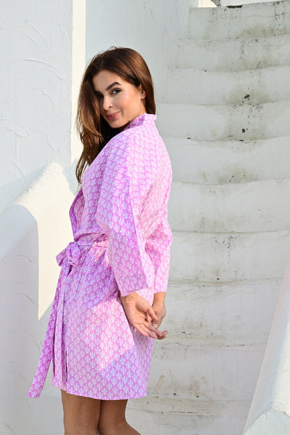 Annabelle kimono purple