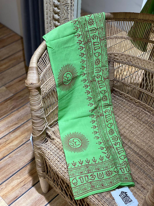 Goa Sarong 100% bomull  grønn