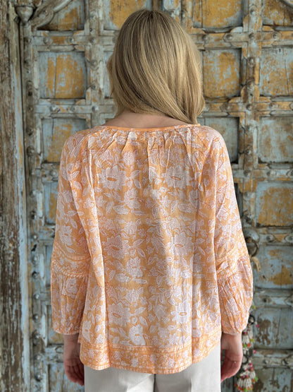 Eden bluse mandarin