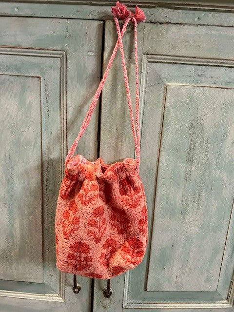 Kantha pompadour red/pink