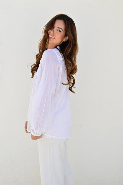 Provence bluse white