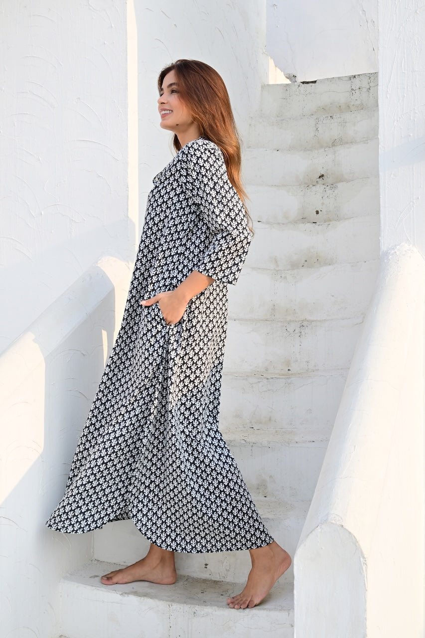 Annabelle lang tunikakjole black