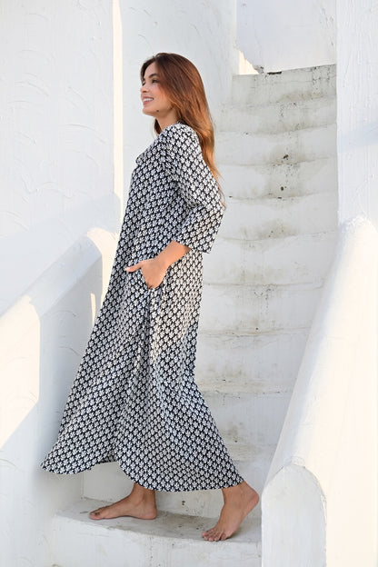 Annabelle lang tunikakjole black