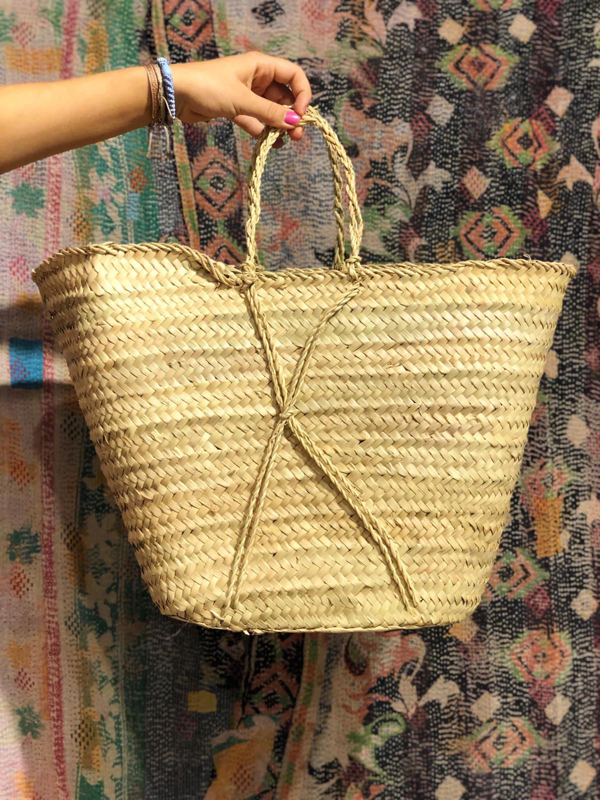 Stråbag med snordekor