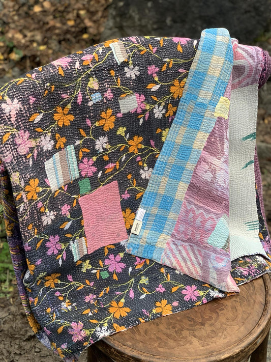 Teppe vintage kantha Nr 54