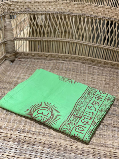 Goa Sarong 100% bomull  grønn