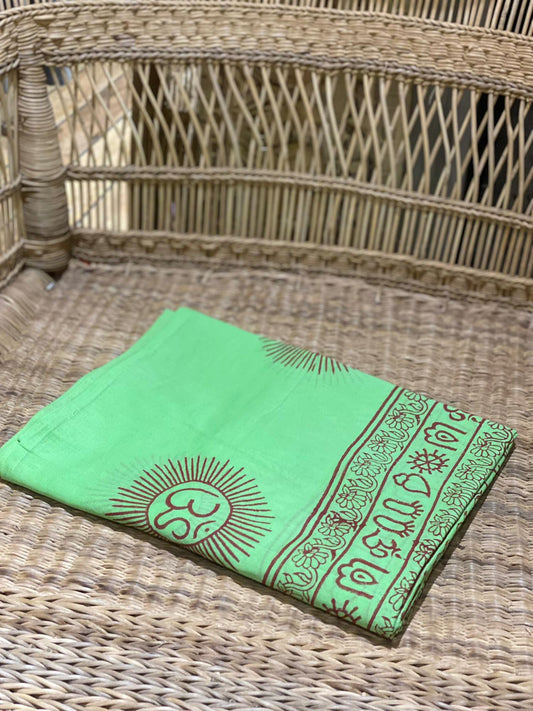 Goa Sarong 100% bomull  grønn