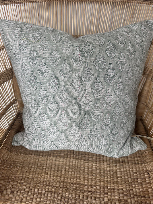 Putetrekk vintage kantha 50x50 cm Nr 110