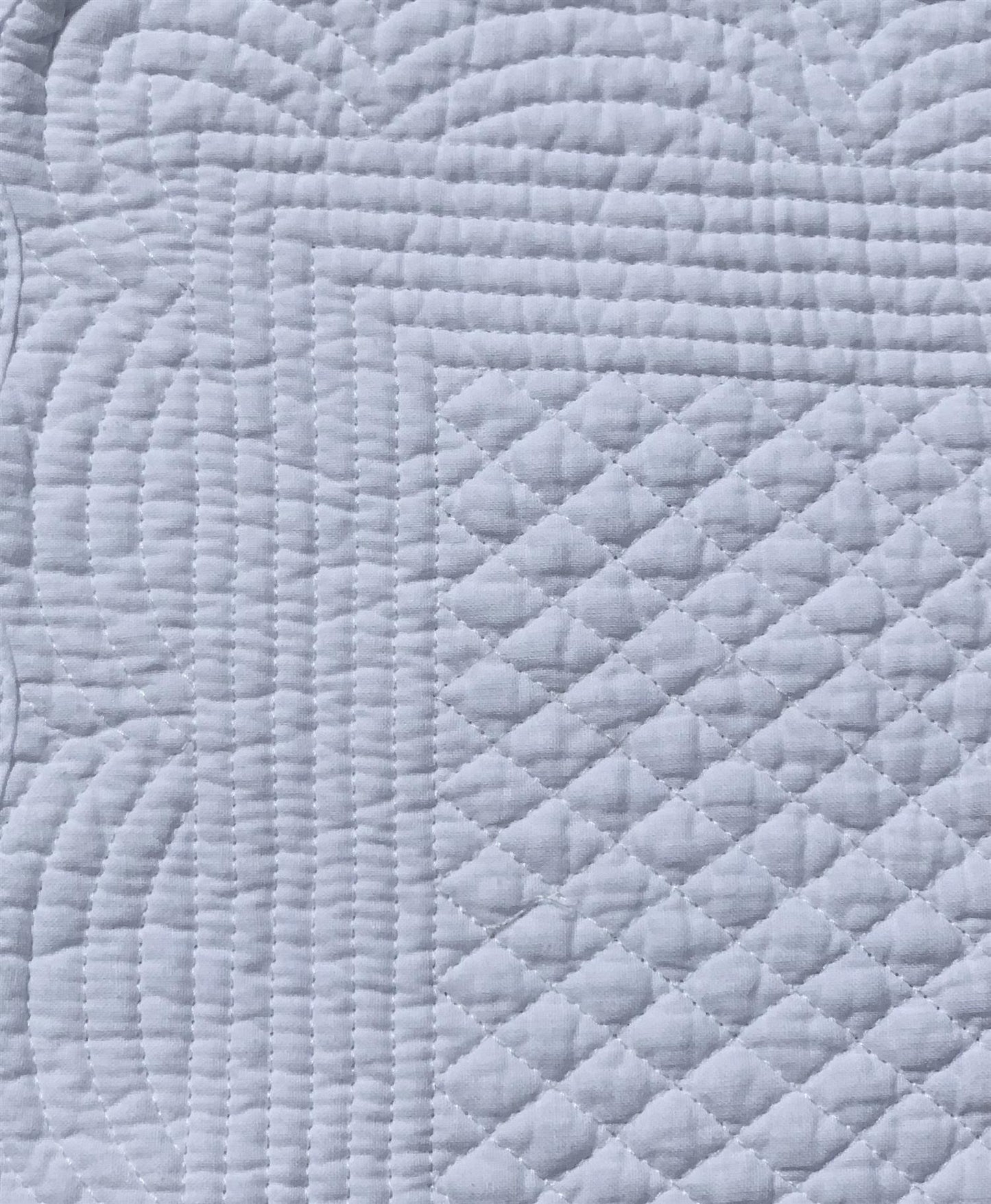 Spisebrikke avlang bomull 35x50 cm  Pure white