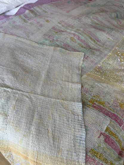 Teppe vintage kantha #106
